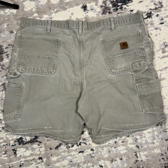 Lot of 2 Men's Carhartt B25 MOS DES Shorts 42x8 Canvas Duck Carpenter Cargo - Picture 7 of 15